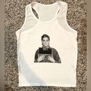 Elvis crop top NWOT